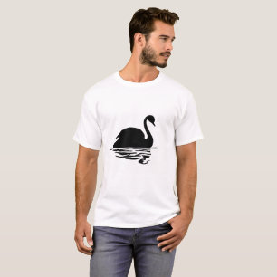 T-shirt Silhouette du cygne noir