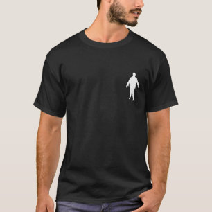T-shirt Silhouette du film d'horreur Zombie