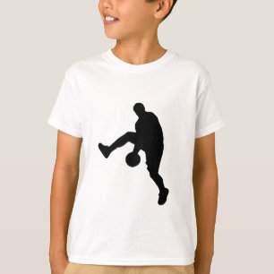 T-shirt Silhouette du joueur de basket