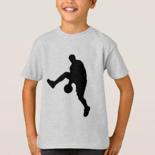 T-shirt Silhouette du joueur de basket