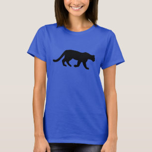 T-shirt Silhouette du lion de montagne Cougar