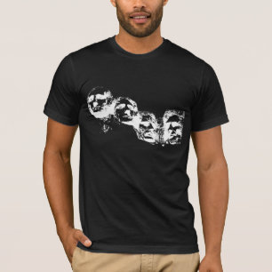 T-shirt Silhouette du mont Rushmore