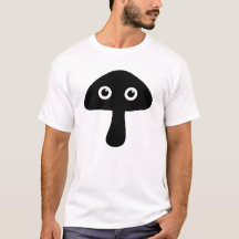 Silhouette du visage du champignon