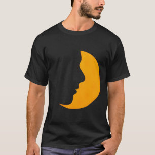 T-shirt silhouette du visage d'une femme