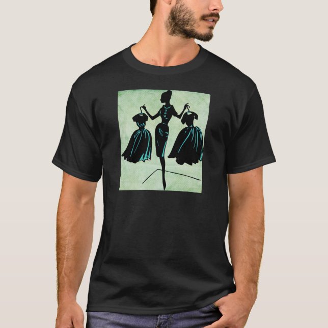T-shirt Silhouette fashionista (Devant)