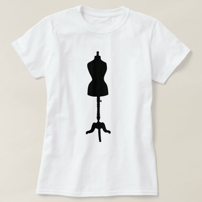 T-shirt Silhouette II de forme de robe (Design devant)