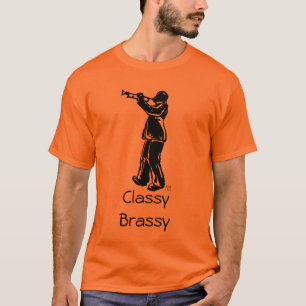 T-Shirt Silhouette Joueur de Trompette