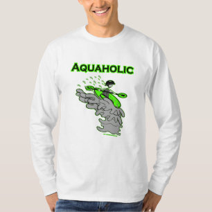 T-shirt Silhouette Kayaking de Whitewater