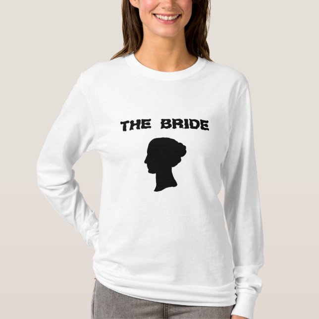 T-shirt silhouette, LA JEUNE MARIÉE (Devant)