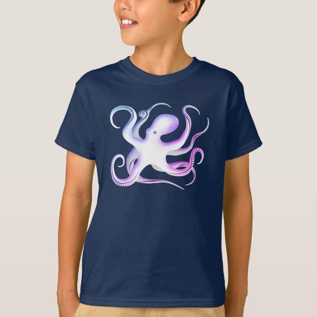 T-shirt Silhouette octopus (Devant)