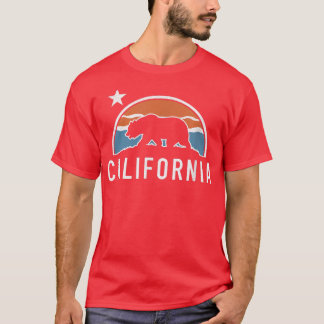 T-shirt Silhouette trendy California Sun Bear