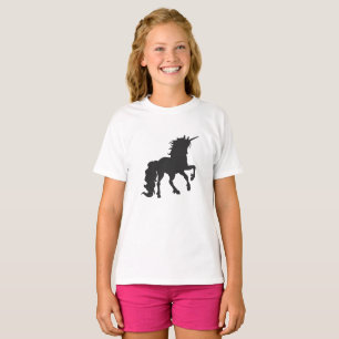 T-shirt Silhouette Unicorne - Choisir la couleur arrière