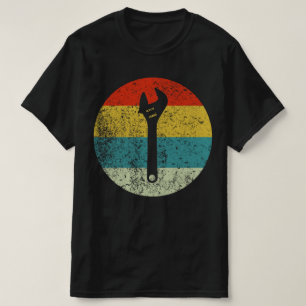 T-shirt Silhouette vintage rétro MONKEY WRENCH les année