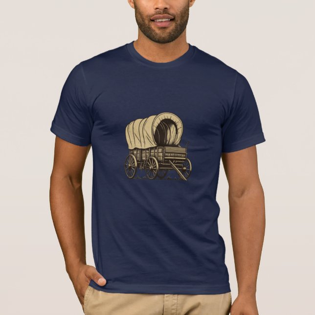 T-shirt Silhouette Wagon (Devant)