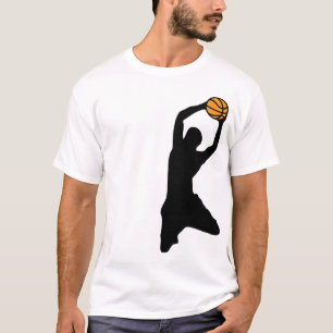 T-shirt silhouettes de basket-ball