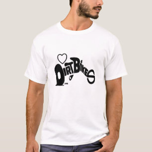 T-SHIRT SILHOUETTES DE DIRTBIKES