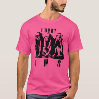 T-shirt Silhouettes de fille d'animaux de la jungle sauvag