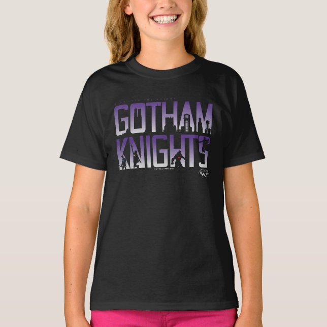 T-shirt Silhouettes de Gotham Knights (Devant)