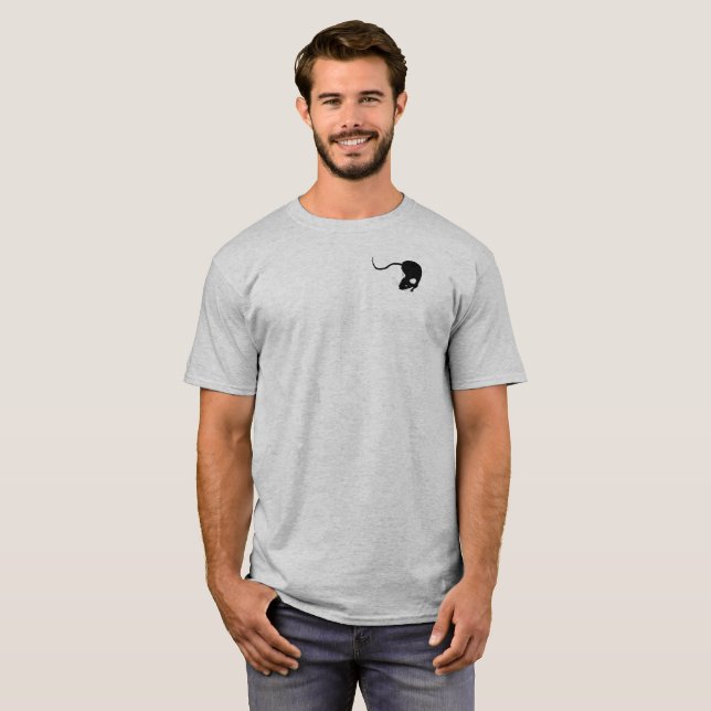 T-shirt Silhouettes de souris (Devant entier)