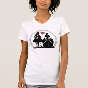 T-shirt Silhouettes Romance
