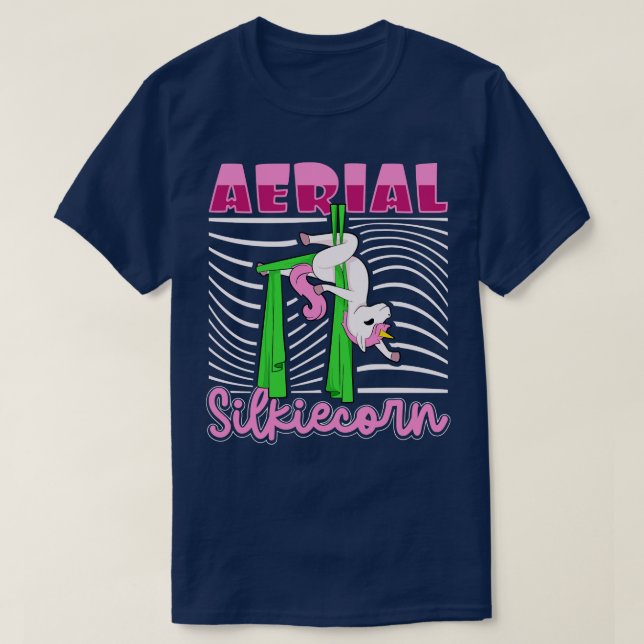 T-shirt Silicorne aérienne en soie (Design devant)