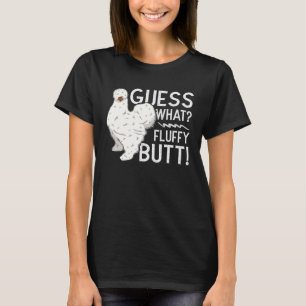 T-shirt Silkie Chicken Devinez Ce Fluffy Butt Farm Silk Ch
