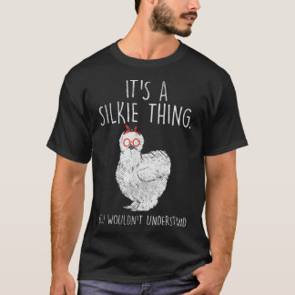 T-shirt Silkie Chicken drôle poulet