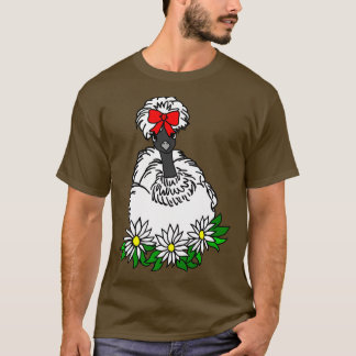 T-shirt Silkie Showgirl Poulet