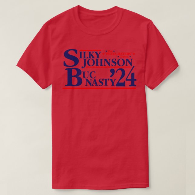 T-shirt Silky Johnson Buc Nasty 2024 (Design devant)