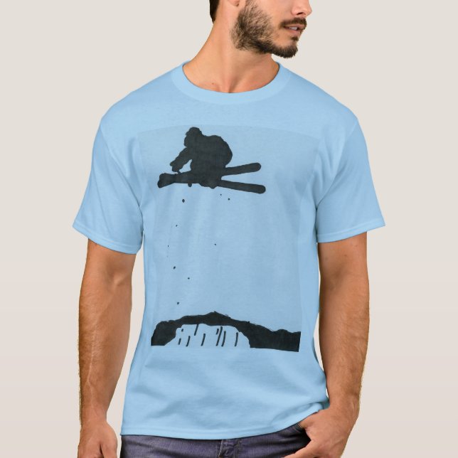T-shirt sillouette de sécurité (Devant)