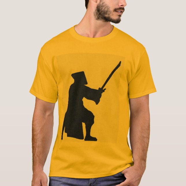 T-shirt sillouette samouraï (Devant)