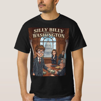 T-shirt Silly Billy va à Washington