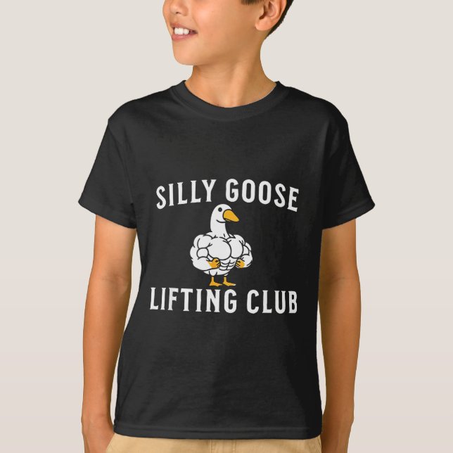 T-shirt Silly Goose Lifting Club  (Devant)