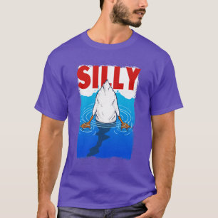 T-shirt Silly Goose Pun Mème Hommes Femmes Enfants Drôle G