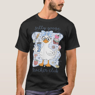 T-shirt Silly Goose Teacher Club Retour À L'École Premier 