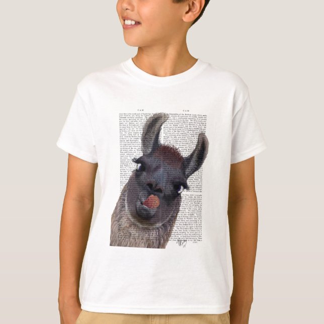 T-shirt Silly Llama (Devant)