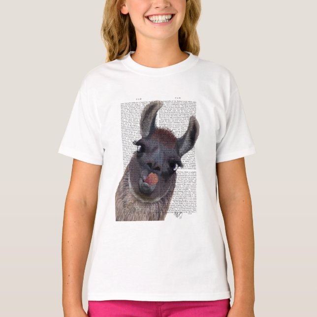 T-shirt Silly Llama (Devant)