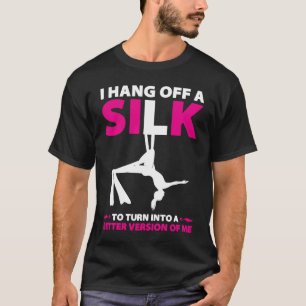 T-shirt Silques Aériens Pour Danseur Aérien Silk Aerialist