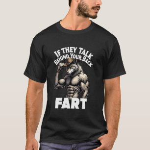 T-shirt S'Ils Parlent Derrière Le Dos Mème, Cool Cowb