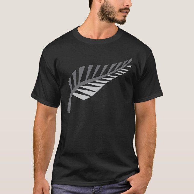 T-shirt Silver Fern Imaginez la Nouvelle-Zélande (Devant)