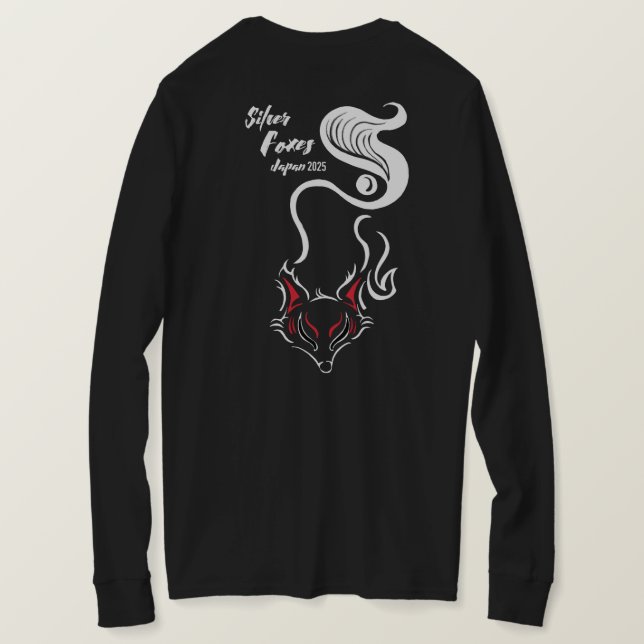 T-shirt Silver Foxes LS femmes (Design dos)