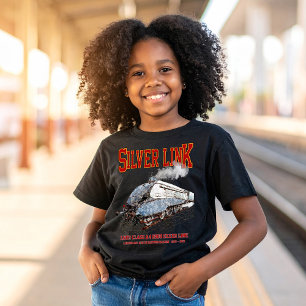 T-shirt Silver Link - LNER Classe A4 2509 Train à vapeur L