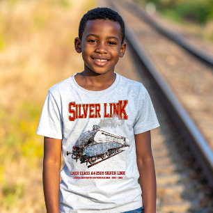 T-shirt Silver Link - LNER Classe A4 2509 Train à vapeur L