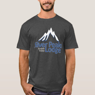 T-shirt Silver Peaks Lodge - Hot Tub Time Machine