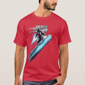 T-shirt Silver Surfer ami drôle