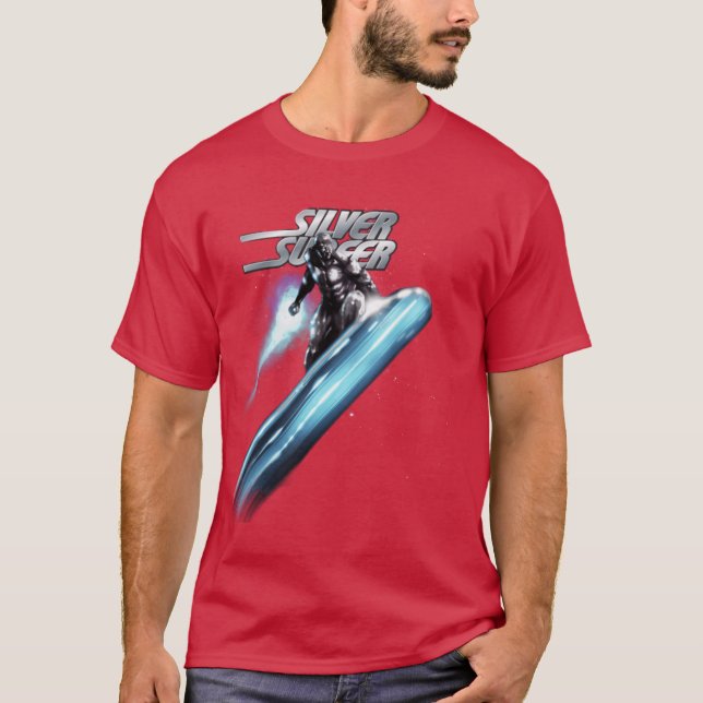 T-shirt Silver Surfer ami drôle (Devant)