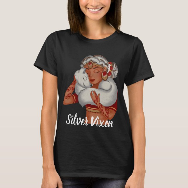 T-shirt Silver vixen (Devant)