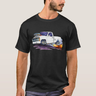 T-shirt Silverado 1988-98 WhiteTruck