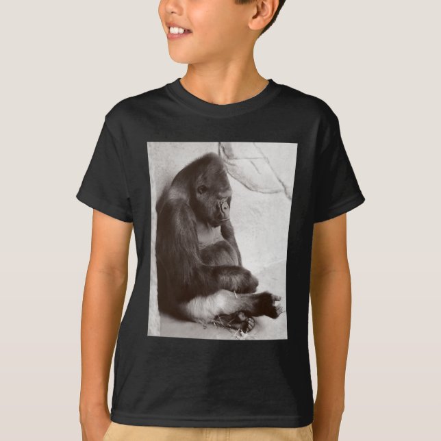 T-shirt Silverback dormant (Devant)