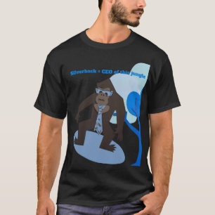 T-shirt Silverback = PDG de cette jungle